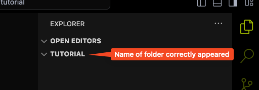 Folder name